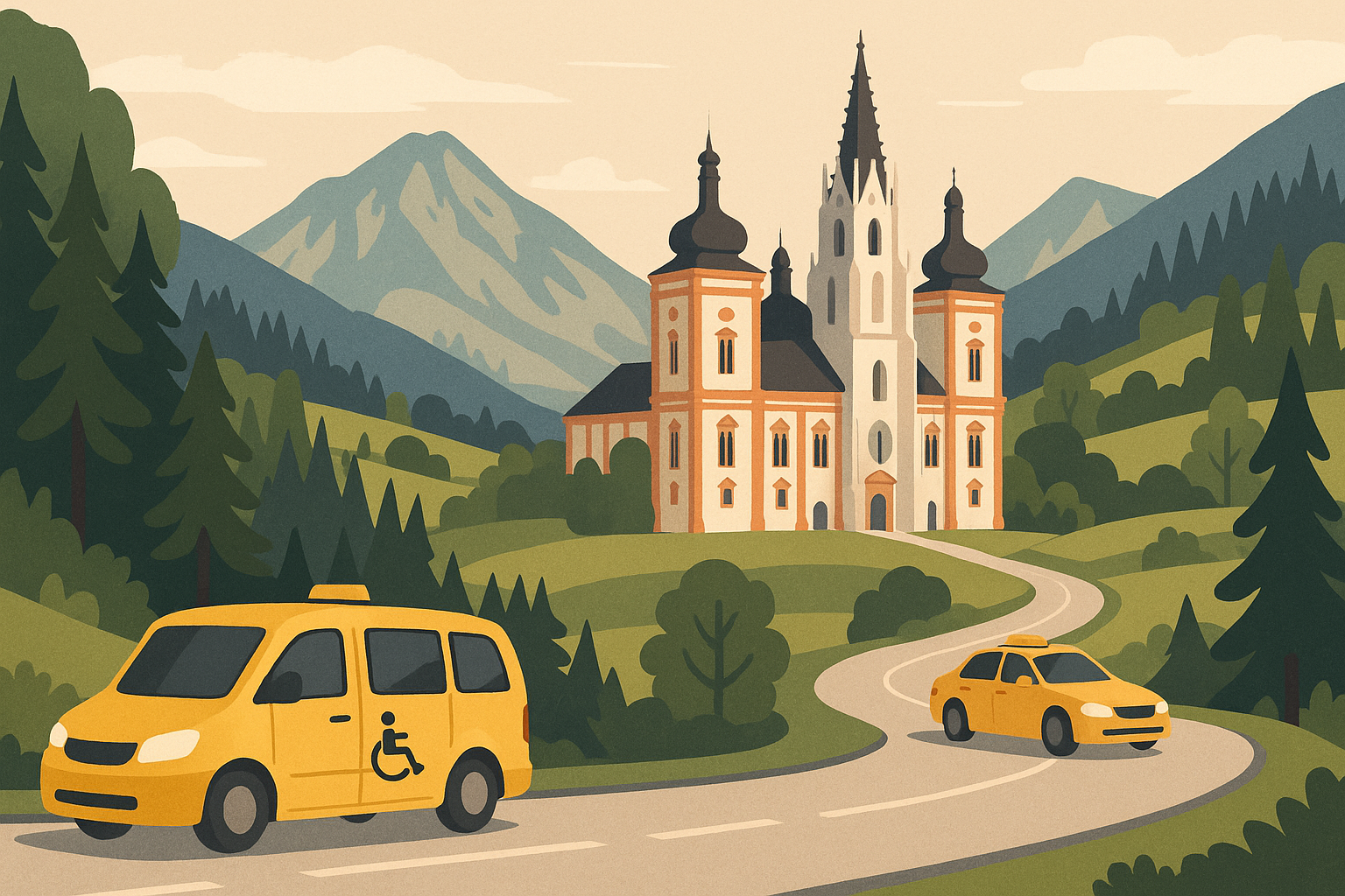 Barrierefreie Taxis im Mariazeller Land: Mobilität für alle Generationen