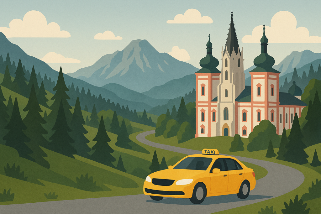 Mit dem Taxi zum Skigebiet: Wintersport-Transfer im Mariazeller Land